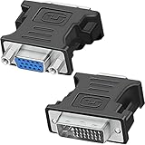 Retoo DVI auf VGA Adapter, DVI-I zu VGA Konverter Full HD 1080p 60Hz,...