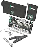 Wera 05004183001 Bicycle Set 3 A, Fahrrad Steckschlüsseleinsatz Satz mit...