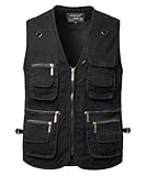 KTWOLEN Anglerweste Herren Arbeitsweste Sommer Hundesportweste Outdoor...