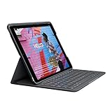 Logitech Slim Folio für iPad (7., 8. und 9. Generation) Tastatur-Case mit...