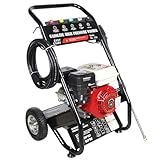 Benzin Hochdruckreiniger 7.5PS 3400RPM Benzinmotor Dampfstrahler, 170 bar...