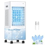 Mobile Klimaanlage Mobil Klimagerät Luftkühler 4 in 1 Ventilator mit...