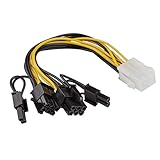 adaptare 36052 Grafikkarten-Stromadapter (PCI-e, 6-polig weiblich auf 2X...