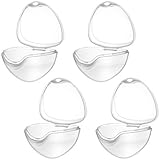 SUPVOX 4PCS Schnullerbox Tragbar Transparent Staubdicht Box für Baby...