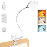 Glocusent 5W Leselampe, 36 LED Leselampe Bett, augenschonende Klemmleuchte,...