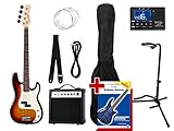 Rocktile Groover's Pack PB E-Bass Sunburst Set II