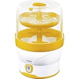 Beurer 953.08 BY 76 digitaler Dampfsterilisator, desinfiziert bis zu 6...