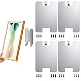 4er Set Klebenagel für Bilderrahmen, Schwere Last Bilder Aufhängen ohne...