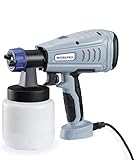 WORKPRO Elektrische Farbspritzpistole 550W, 1200 ML/Min Durchfluss,...
