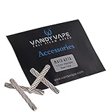 Vandy Vape Mato RDTA & Kylin M AIO Edelstahldochte 3mm Docht 4Stk. Original...