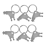 INOOMP 17 Stück Teiliges Papierhandtuchspender Schlüsselset Kompakt und...