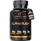 Alpharush | Männer Komplex | Hochdosiert mit Maca, Fadogia Agrestis und...