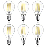 Belns Melns E14 LED Dimmbar Warmweiß, Tropfenform LED Lampen E14 Dimmbare,...