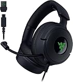 Razer Kraken V4 X - Kabelgebundenes PC-Gaming-Headset (Triforce...