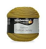 Schachenmayr Cotton Jersey, 100G Oliv Handstrickgarne