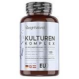 Kulturen Komplex mit 60 Mrd. KBE - 20 Bakterienstämme und Bio Inulin -120...