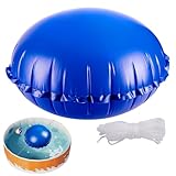Winterkissen für Pool – aufblasbarer Ballon, 1 x 102 cm, Frostschutz mit...