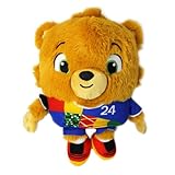 UEFA Euro 2024 - Plüsch Figur Maskottchen Albärt - 27cm - aus recycletem...