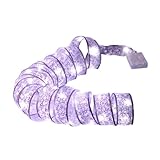 STOBAZA Bunte LED Lichterkette mit Satinband Kreative Festival Dekoration...