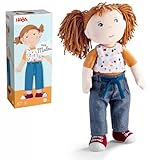 HABA Puppe Malou - 30 cm große Stoffpuppe zum Spielen und Kuscheln -...