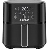 Chefman 3.8L Heißluftfritteuse, schnell & einfach, kompakte...