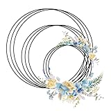 CONNECTION Metallring,Metallringe zum Basteln,Metallring Schwarz,Dekoringe...