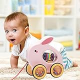 GOWENIC Triceratops-Rollspielzeug für Kleine Zum Nachziehen, Zur...