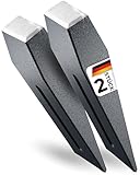 2x Langlebiger Spaltkeil für Holz Spaltkeil Holz spalten - Splitting Wedge...