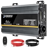 2500W/5000W Wechselrichter 12V auf 230V Reiner Sinus, Spannungswandler mit...
