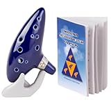 Deekec Zelda Ocarina 12 Loch Alto C mit Songbuch (Songs From the Legend of...
