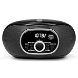 MEDION tragbare Boombox E65711, CD/MP3 Player, UKW FM, AUX,...