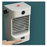 Tisch Klimagerät, USB-Farbumgebungslicht Mini Aircondition, Leise Hohe...