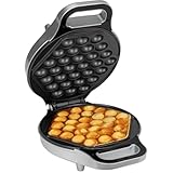 Clatronic® Waffeleisen für trendige Bubble-Waffeln | Bubble Waffeleisen...