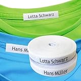 Namensaufkleber Kleidung, Personalisierbare Bügeletiketten, Kleidung...
