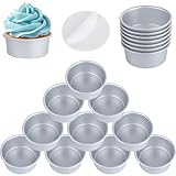Papier-Backformen, 100 Stück, mit Formen, Kuchenbacken, Legierung,...