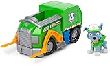 PAW PATROL, Recycling-Fahrzeug mit Rocky-Figur (Basic Vehicle/Basis...