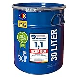 Stahlfass 30 Liter Hobbock Deckelfass Metall Blechfass Behälter | 2...