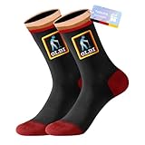 TUZELIYA Lustige Socken Männer, OLDI Socken Baumwolle, Lustige Geschenke...
