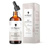 Bio Mandelöl - Bio Almond Oil Rein - 100ml - Massageöl Babyöl Haaröl...