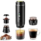 FNITAER Mini kaffeemaschine für unterwegs, 3 in 1 akku kaffeemaschine,...