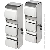 Desyeryamimi Toilettenpapierhalter mit Schloss, 3 Rollen, Edelstahl,...