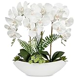 Kunstpflanze Orchideen Künstliche Deko Blumen Kunstblumen Wie Echt Mit...