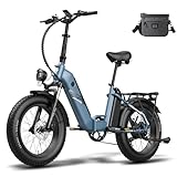 Fafrees E-Bike Klapprad 20 Zoll, Elektrofahrrad mit Dual-Akku 48V 10,4Ah*2...