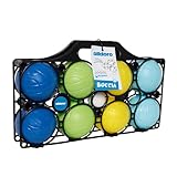 alldoro 60044 Boccia Spielset für Kinder, 9 tlg – Kunststoff – 8...