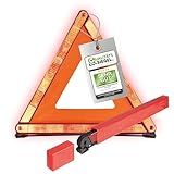 Walser Pannendreieck, faltbares Warndreieck + Aufbewahrungsbox,...