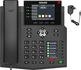 GEQUDIO IP Telefon GX5+ Set mit Netzteil Adapter - Fritzbox, Telekom...