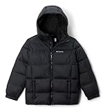 Columbia Youth Unisex Puffect Hooded Jacket Hooded Puffer Jacket Black L