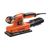 Black+Decker Schwingschleifer, Schleifmaschine (hoher Kreisdurchmesser,...