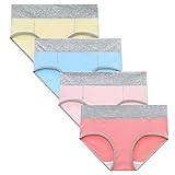 Seamless Slips Damen,Slip Damen Baumwolle Unterhosen - Damenslips Stretch...