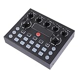 Hoement Soundkarte Musikmixer Soundboard Dj Ausrüstung Sprachwechsler Für...